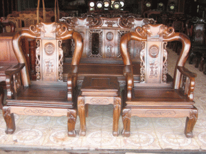 bàn ghế gỗ tự nhiên